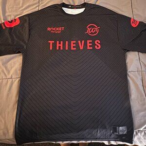100 Thieves 2020 "Bred" SS Alternate Jersey